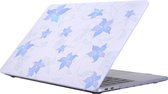Mobigear Laptophoes geschikt voor Apple MacBook Pro 15 Inch (2016-2019) Hoes Hardshell Laptopcover MacBook Case | Mobigear Flowers - Model 40 - Model A1707 / A1990