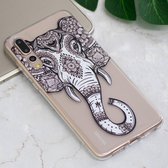 Huawei P20 Pro Hoesje - Mobigear - Design Serie - TPU Backcover - Elephant - Hoesje Geschikt Voor Huawei P20 Pro