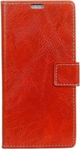 Mobigear Basic Bookcase voor de Sony Xperia XZ2 Premium - Rood