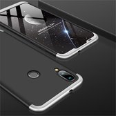 Xiaomi Mi Play Hoesje - Mobigear - 360 Serie - Hard Kunststof Backcover - Zwart / Zilver - Hoesje Geschikt Voor Xiaomi Mi Play