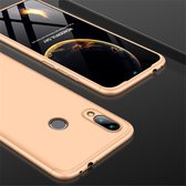 Mobigear 360 Hardcase Hoesje - Geschikt voor Xiaomi Redmi Note 7 - Goud