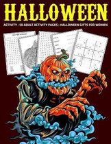 Halloween Activity: 50 Adult Activity Pages