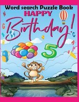 Happy birthday Word Search Puzzle Book