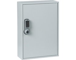 Sleutelkast - Keysafe - Sleutelkluis met verstelbare hakenlijsten en elektronisch slot (200 haken)