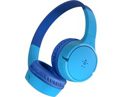 Belkin SOUNDFORM Draadloze On-Ear Koptelefoon voor Kinderen - Inclusief gehoorbescherming - Blauw