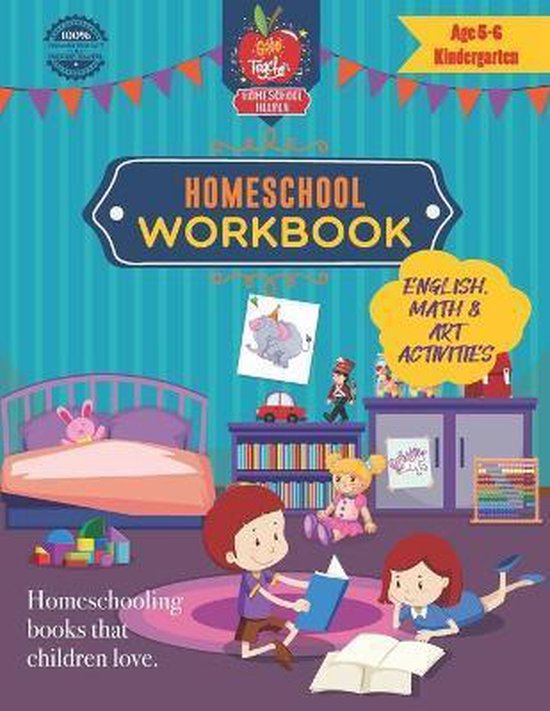 Homeschool Workbook Age 5-6 Kindergarten - cover