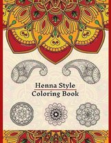 Henna Style Coloring Book