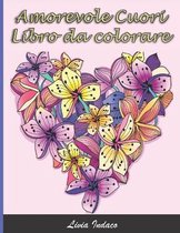 Libro da colorare Amorevole Cuori