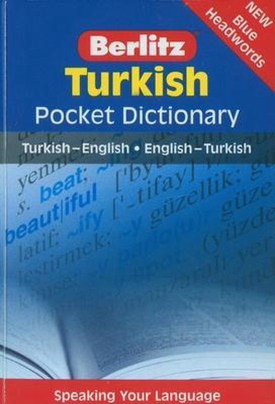Berlitz Pocket Dictionary Turkish 9789812469465 Berlitz Publishing
