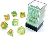 Chessex 7-Die set Nebula Luminary - Spring/White