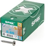 Spax-s tellerkopf t40 rvs-A2 8x60