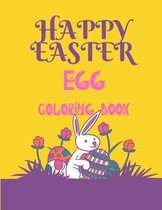 Happy Easter Egg Coloring Book