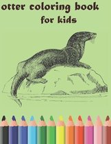otter coloring book for kids
