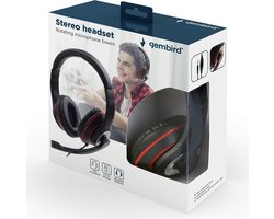 Headphones with Microphone GEMBIRD MHS-03-BKRD