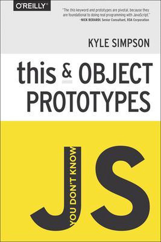 You Dont Know JS this & Object Prototy - cover