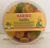 HARIBO  -  FRUIT ROTELLA - SILO MET 150 STUKS FRUITGOM