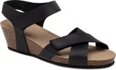Suecos Idun sandalen dames maat 38 - zwart - comfortabel - schokabsorberend - antibacterieel - flexibele zool - sleehak