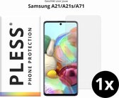 Samsung A21 Screenprotector Glas - 1x - Pless®