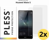 Huawei Mate S Screenprotector Glas - 2x - Pless®