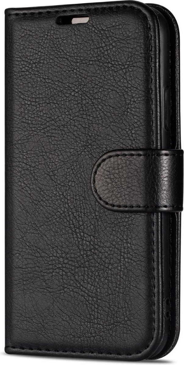Hoesje Geschikt voor Samsung S21/book case met pasjeshouder hoge kwaliteit Zwart