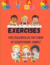 Exercises for children in the form of educational games