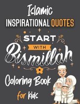 Islamic Inspirational Quotes Coloring Book for Kids