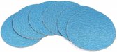 HBM 150 mm K100 schuurschijf BLAUW voor METAAL