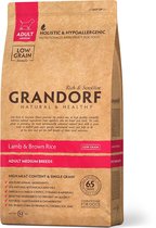 Grandorf lamb & brown rice medium all breeds 12kg