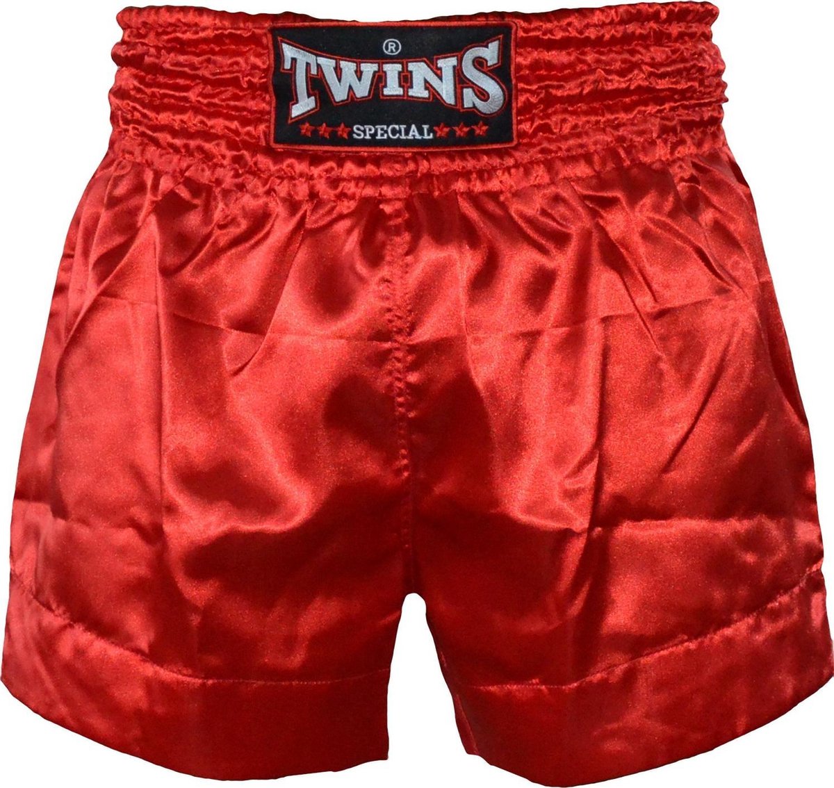 Twins Kickboks Shorts Muay Thai TTE D3 Rood Kies hier uw maat Twins Muay Thai Shorts: XL - Jeans maat 34