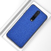 Voor Xiaomi Redmi K30 schokbestendige stoffen beschermhoes (Aqua Blue)