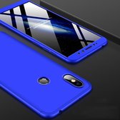 GKK Three Stage Splicing Full Coverage PC Case voor Xiaomi Redmi S2 (blauw)