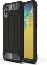 Magic Armor TPU + PC Combination Case voor Galaxy A10e (zwart)