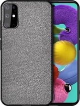 Voor Galaxy S20 + schokbestendige stoffen textuur PC + TPU beschermhoes (grijs)