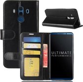 Voor Huawei Mate 10 Porsche Design & Mate 10 Pro Crazy Horse Texture Horizontaal Flip Leren Case met Houder & Kaartsleuven & Portemonnee (Zwart)