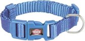 Trixie halsband hond premium royal blauw - 35-55x2 cm - 1 stuks