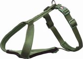 Trixie hondentuig premium y-tuig bosgroen - 50-60x1,5 cm - 1 stuks
