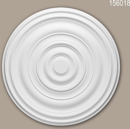 Plafond Rozet 156006 plafond centrum Sierelement neo-classicisme stijl wit 33 cm | Winkel