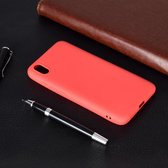 Voor Xiaomi Redmi 7A Candy Color TPU Case (rood)