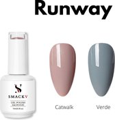 SMACKV® UV/LED Gellak Runway Pack- 3 Trendy kleuren Gelpolish 15ml- Big Size Gel nagellak - Shellac