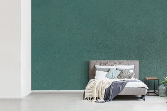 Behang - Groen Verf - - Breedte 420 cm x hoogte cm | bol.com