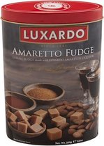 Luxardo amaretto fudge - tinnen blik inhoud 250 gram-