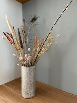 Decoratie Vaas Shine - Ivory - Large - Ø13 x H16