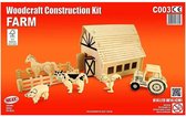 Woodcraft Modelbouwpakket hout FSC Boerderij Educatief