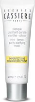 Bernard Cassière masque clarifiant pureté menthe-citron ( vette, onzuivere huid)