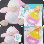Kraamcadeau, Geboorte, Baby, Meisje, Nachtlamp , Bijtring, Knuffel