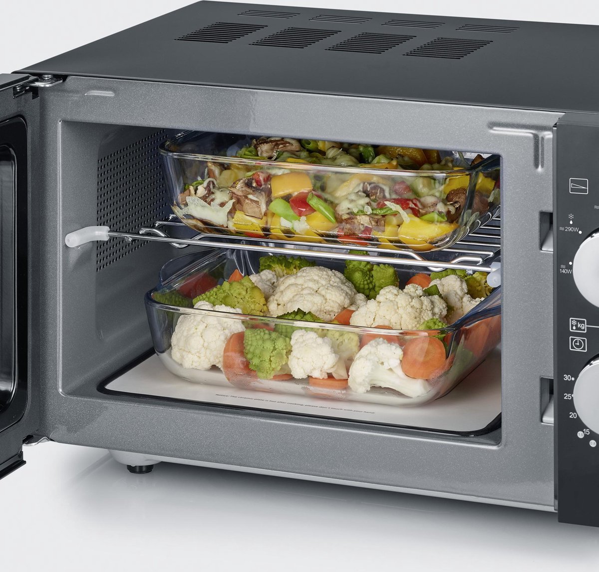 Severin MW 7762 2 Magnetron met Grill thumbnail 5