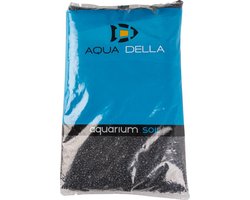 Aqua Della Aquarium Grind zwart - Inhoud: 10 Kilo - Korrel 2 tot 4mm