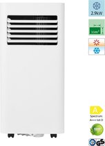 Mobiele 4-in-1 airconditioner: koelen, ontvochtigen, verwarmen, ventileren - 10000 BTU - 2,9 kW - afstandsbediening