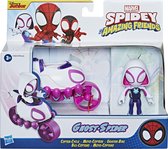 Spidey And Amazing Friends Ghost Spider Copter Cycle - Speelfiguur