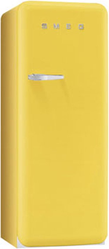 Smeg Koelkast FAB28RG1 - Scharnier Rechts - Geel